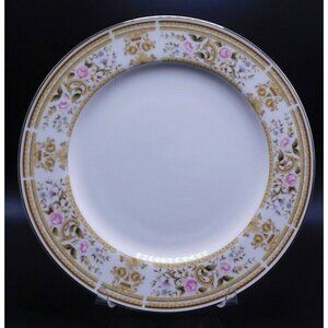 1 Wallace Heritage China Daphne Pattern Dinner Plate Tableware Dinnerware Floral